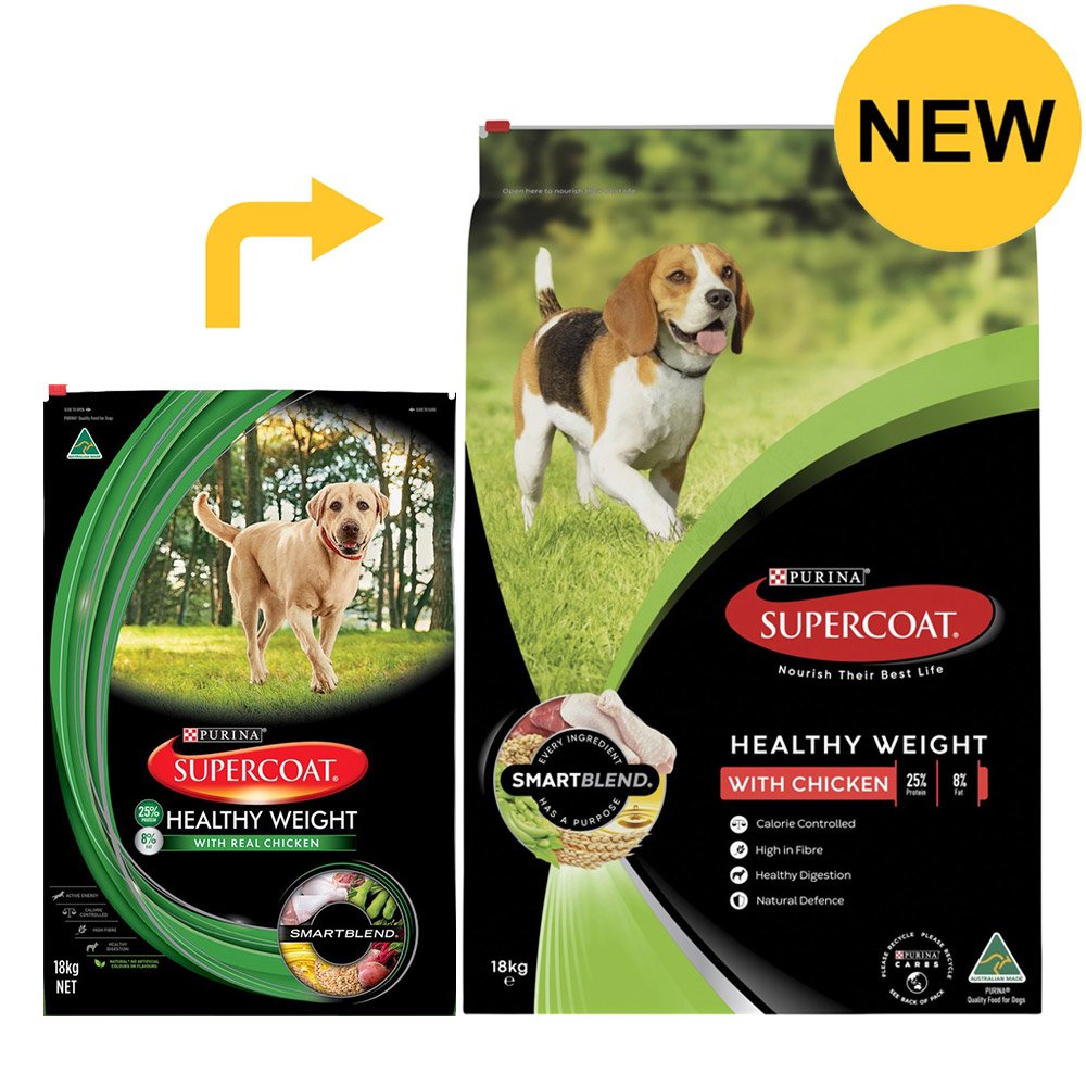 Supercoat SmartBlend With Chicken Healthy Weight Adult Dry Dog Food