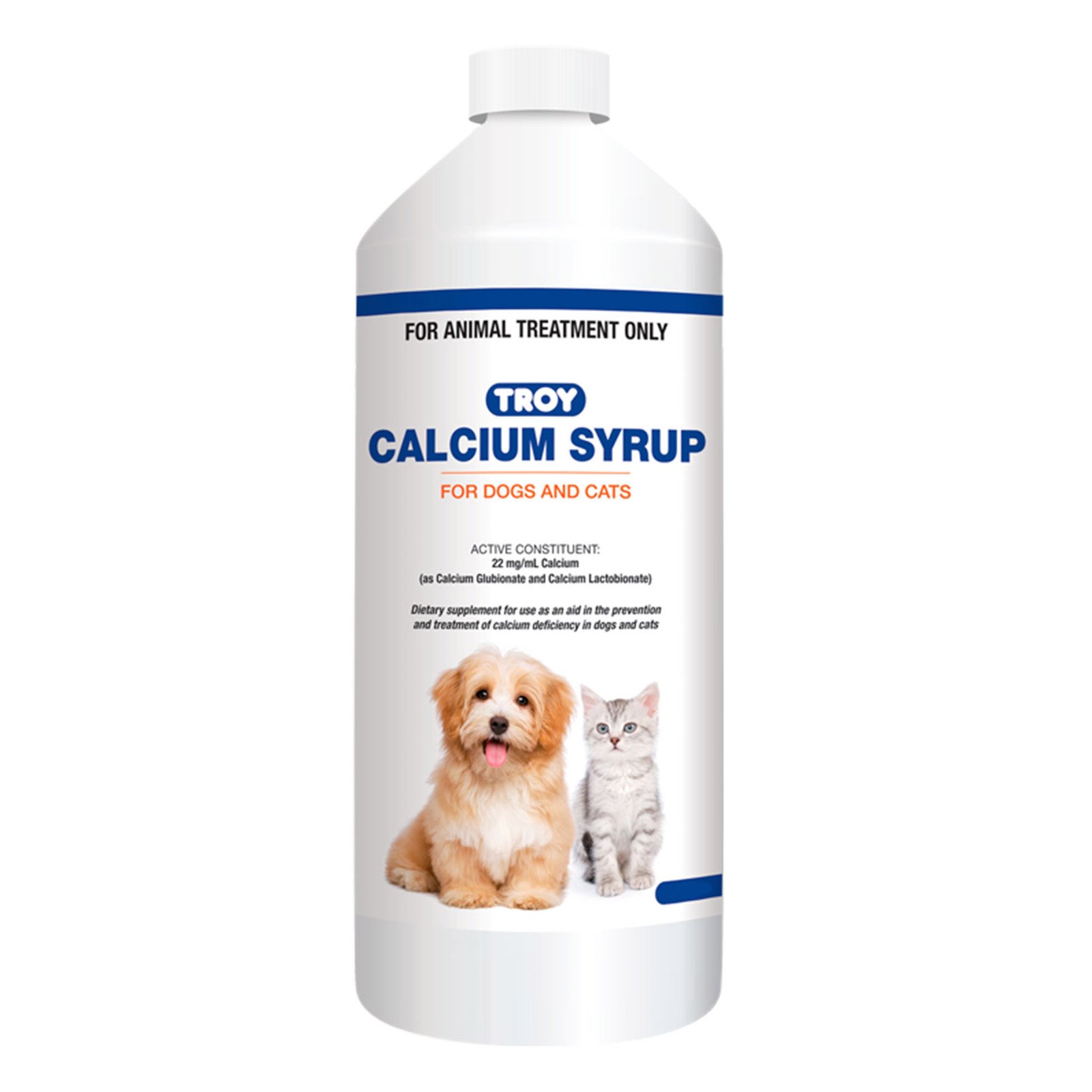 Troy Calcium Syrup For Dogs And Cats