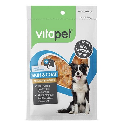 Vitapet Skin And Coat Care With Chicken  100 Gm