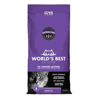 World's Best Multiple Cat Lavender Scented Cat Litter