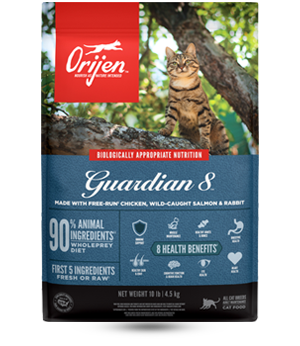 Orijen Biologically Appropriate Dry Cat Food Guardian 8