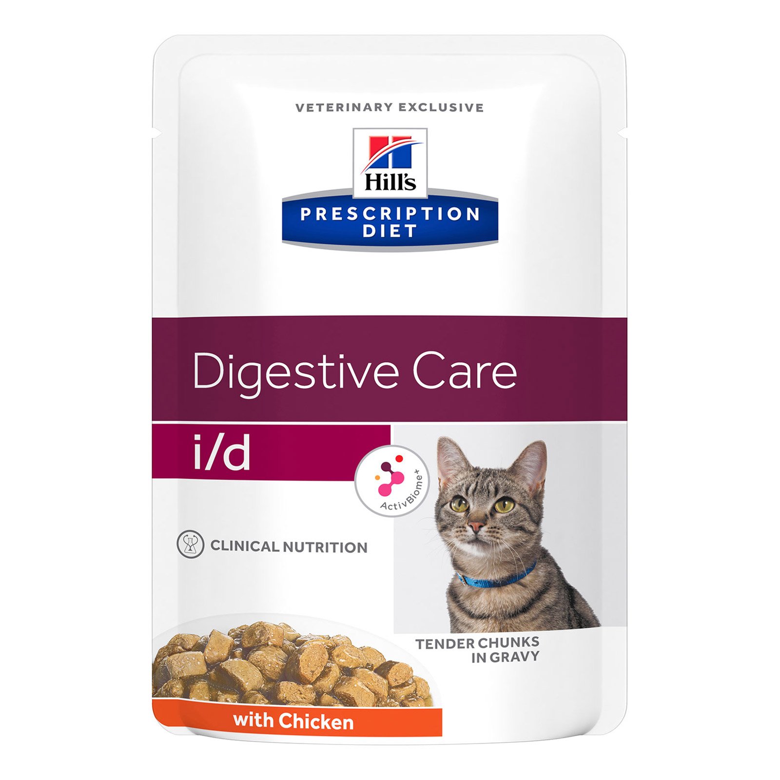 Hill's Prescription Diet i/d Digestive Care with Chicken Cat Wet Pouch