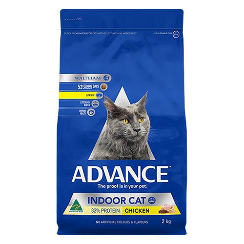 Buy Advance Adult Indoor With Chicken Dry Cat Food Online