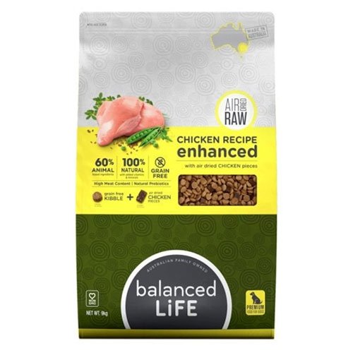 Balanced Life Enhanced Dry Dog Food With Chicken Meat Pieces