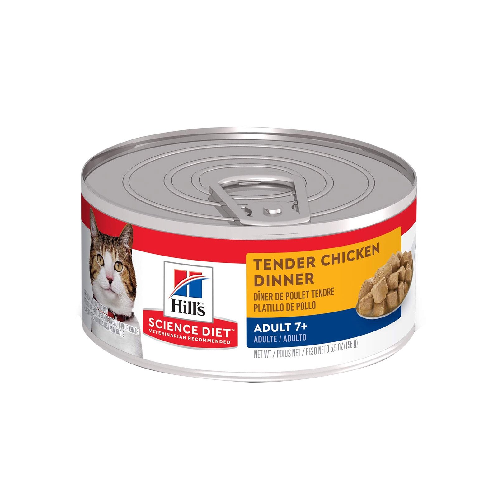Hill's Science Diet Adult 7+ Tender Dinners Chicken Canned Cat Food  79 Gm
