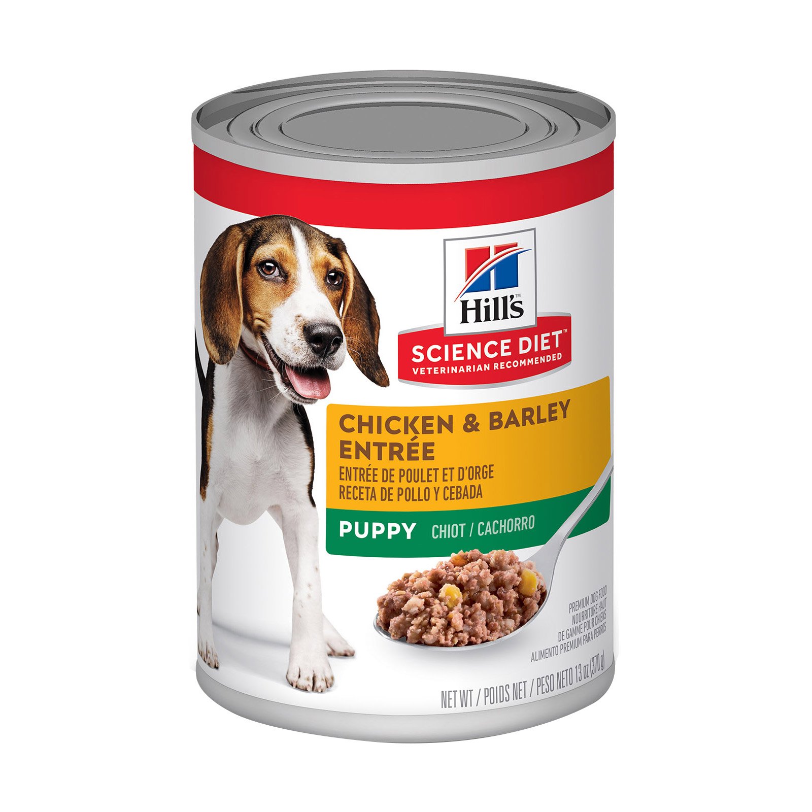 Hill's Science Diet Puppy Chicken & Barley Entrée Canned Dog Food 370 Gm