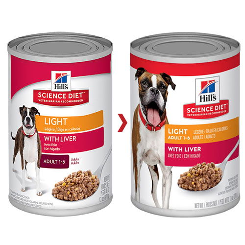 Buy Hills Science Diet Adult Light Liver Canned Dog Food 370 Gm Online