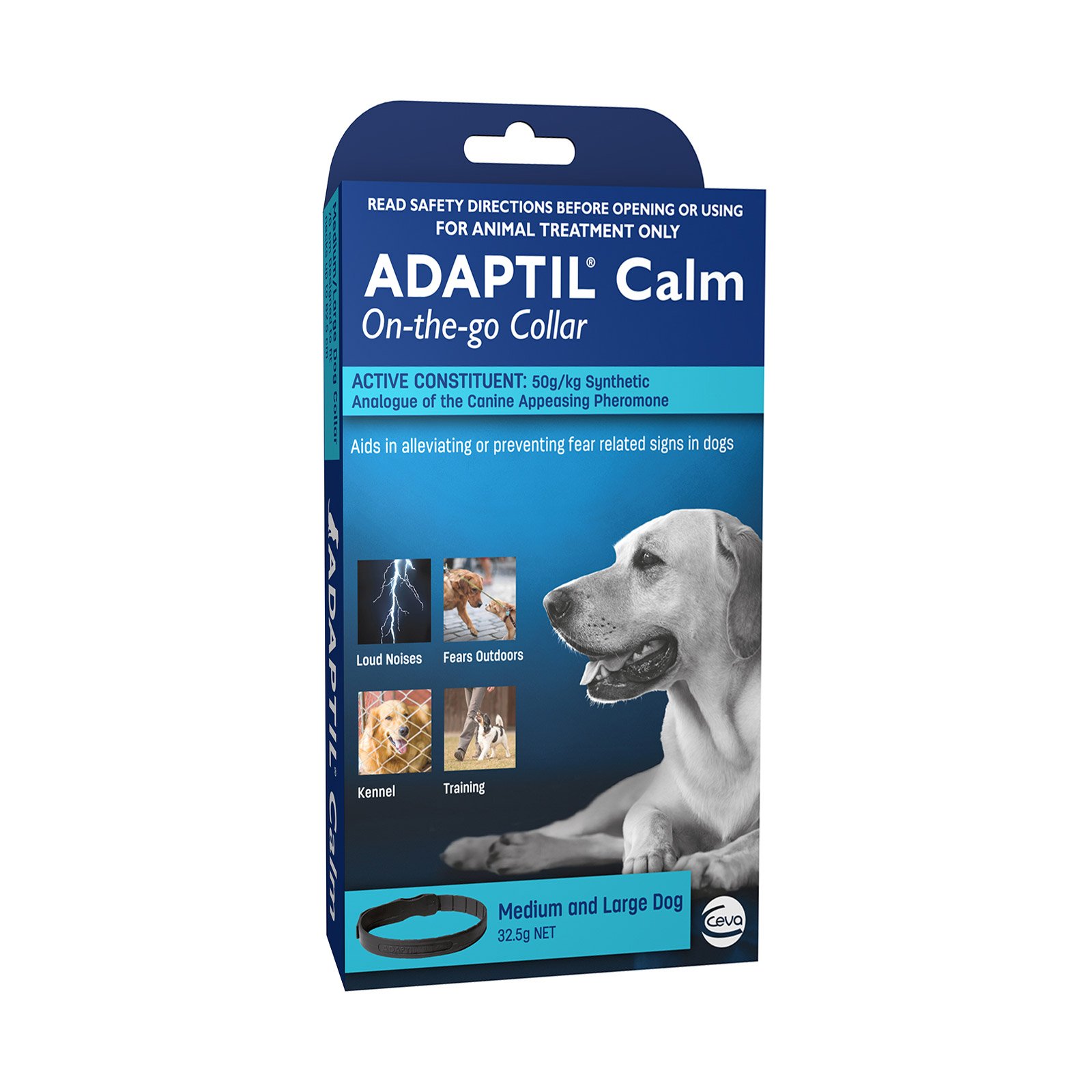 Adaptil Calm On-The-Go Collar 70cm for Medium/Large Dogs