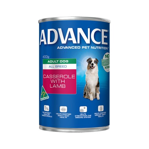 Advance Adult Dog All Breed Casserole with Lamb Cans 400 Gm