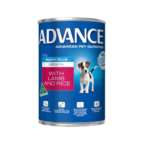 Advance Puppy Plus Growth with Lamb & Rice Cans
