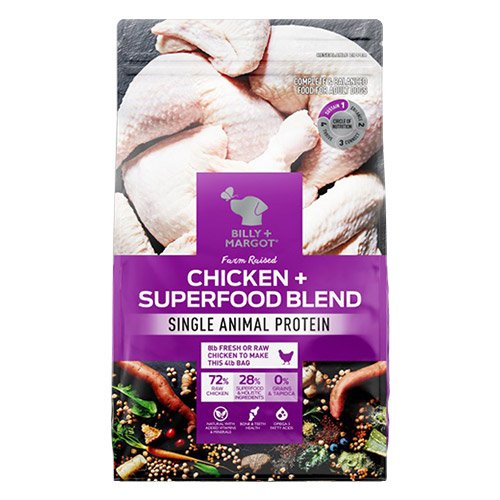 Billy & Margot Dog Adult Morsels in Gravy Chicken with Superfood 150gm X 12 Pouches