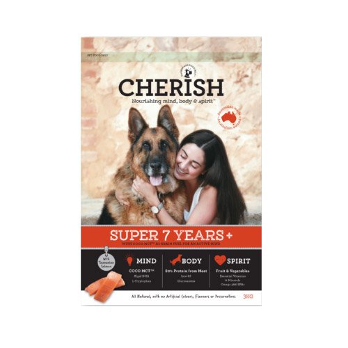 Cherish Super 7+ Years Salmon And Chicken Dry Dog Food