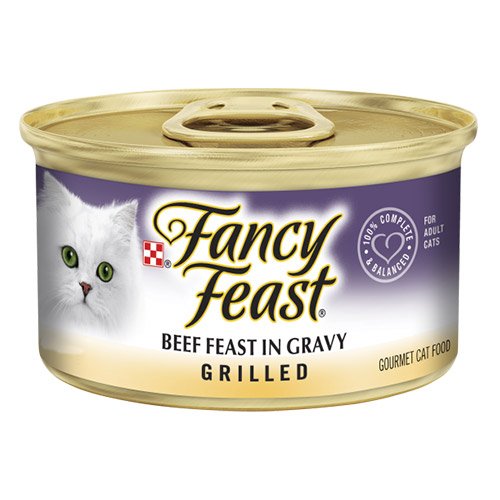 Fancy Feast Cat Adult Grilled Beef 85g X 24 Cans