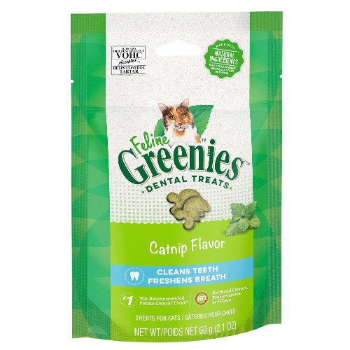 Greenies Feline Dental Treats Catnip Flavour for Cats