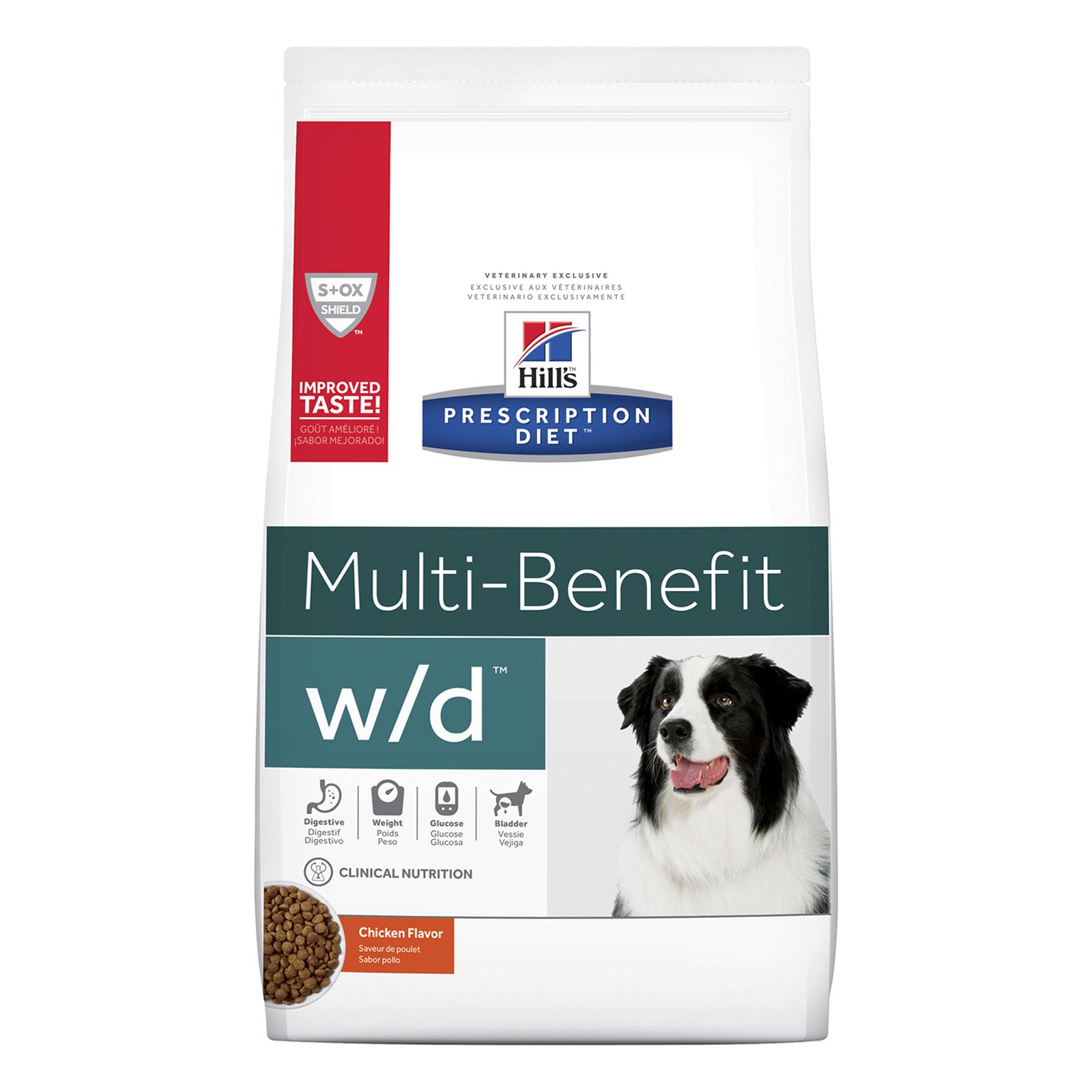 Hill's Prescription Diet w/d Digestive/Weight/Glucose Management with Chicken Dry Dog Food  