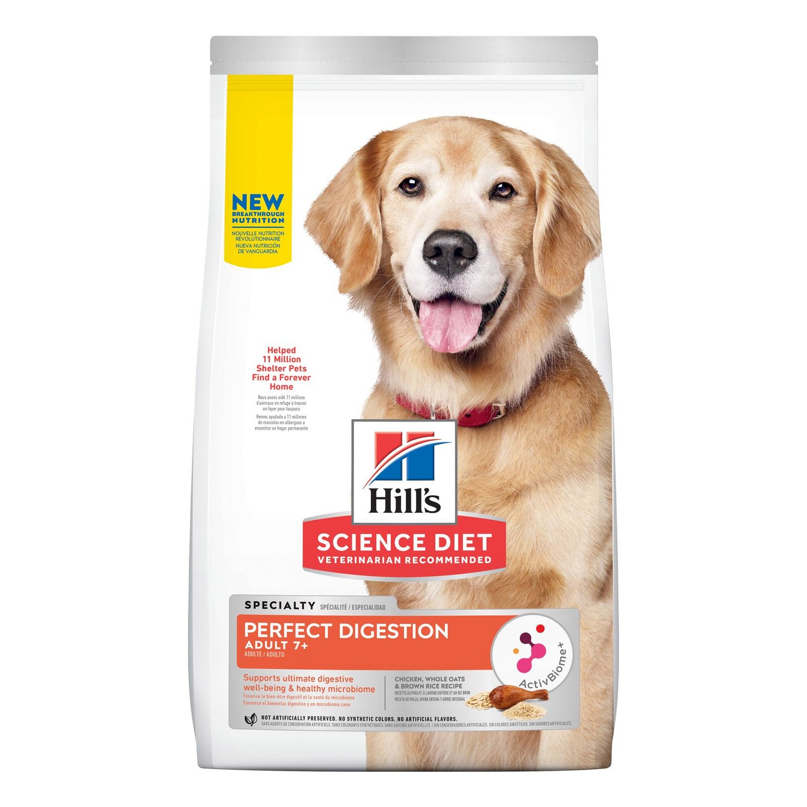 Hill’s Science Diet Adult 7+ Perfect Digestion Dog Food 5.44 Kg