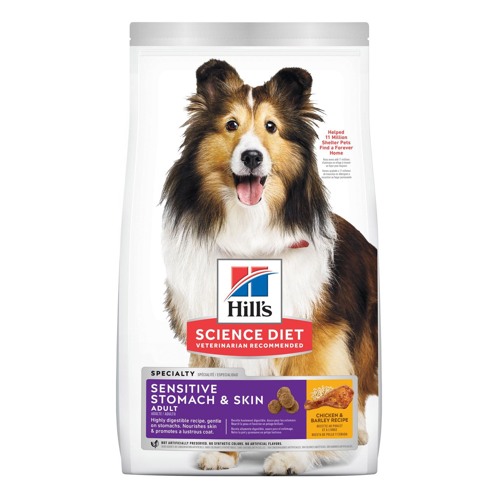 Hill's Science Diet Adult Sensitive Stomach & Skin Large Breed Dog Food 