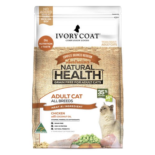 Ivory Coat Cat Adult Grain Free Chicken with Coconut Oil