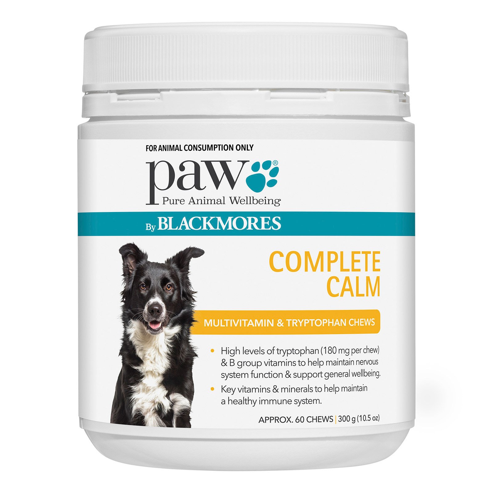PAW Complete Calm Multivitamin Chews 300 gm