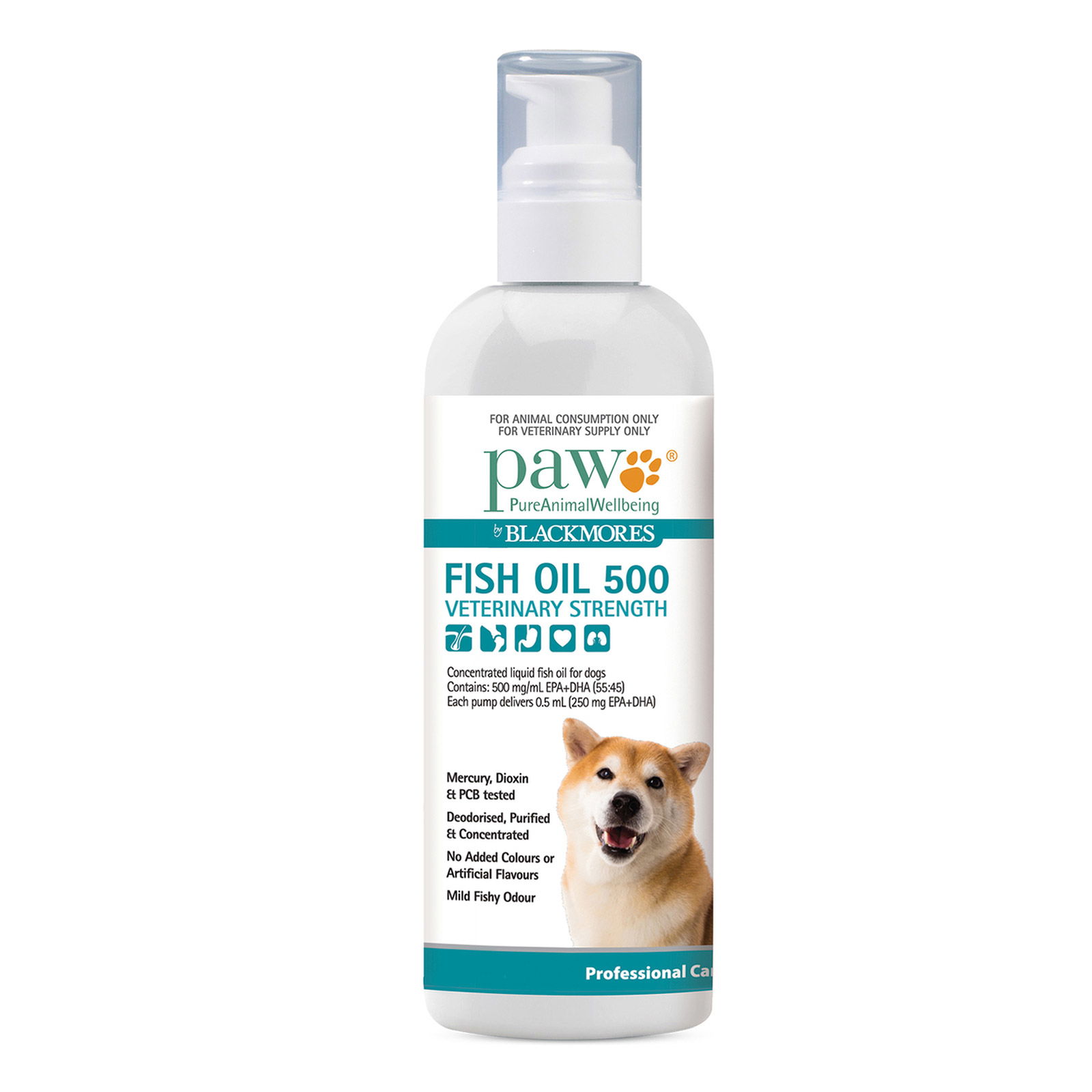 PAW FISH OIL 500VET STRENGTH for Dog Buy PAW FISH OIL 500VET STRENGTH