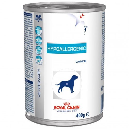 Buy Royal Canin Hypoallergenic Dog Food Cans 400gm Online