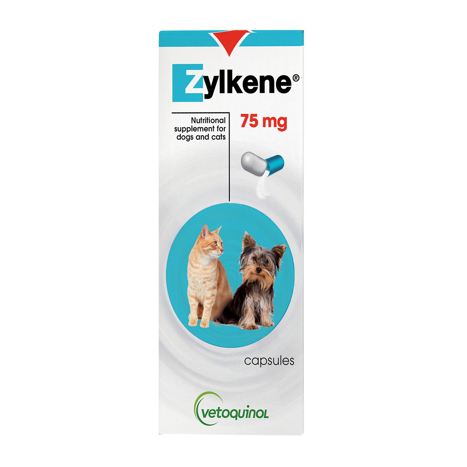 Zylkene Nutritional Supplement For Dogs And Cats 75 Mg