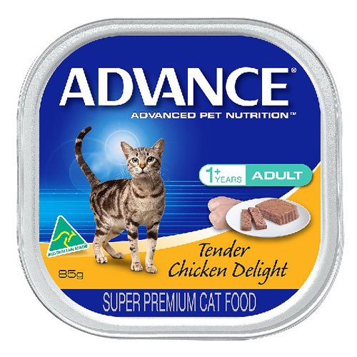 Advance Adult Cat with Tender Chicken Delight Cans 85 Gm