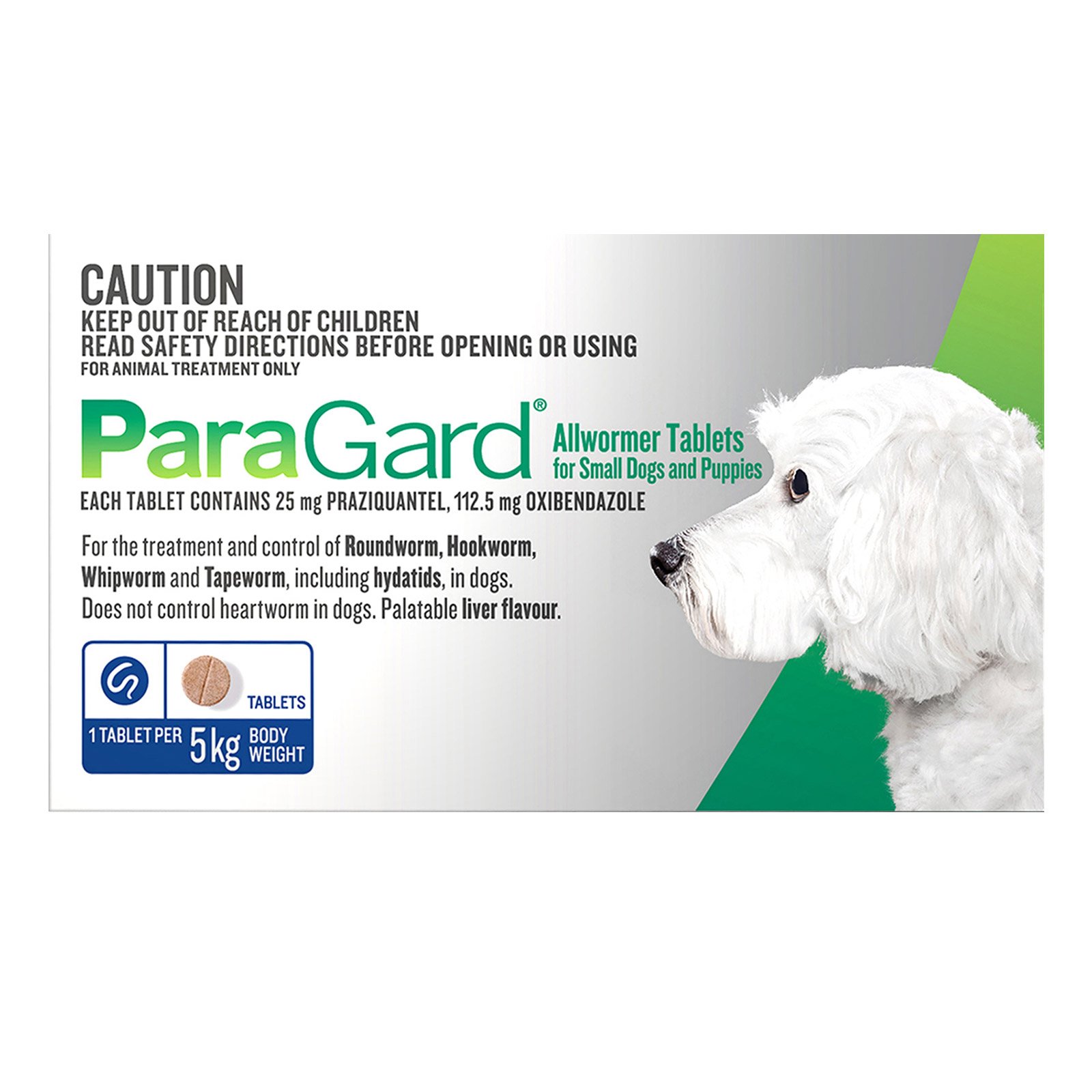 Paragard Broad Spectrum Wormer For Dogs 5 Kg