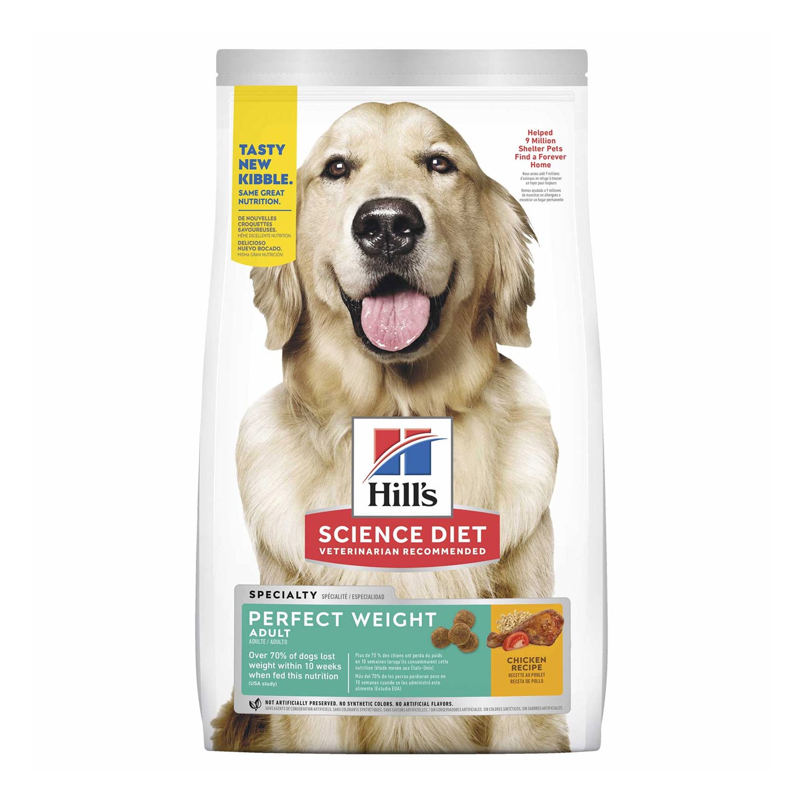 Hill's Science Diet Adult Perfect Weight Chicken Dry Dog Food