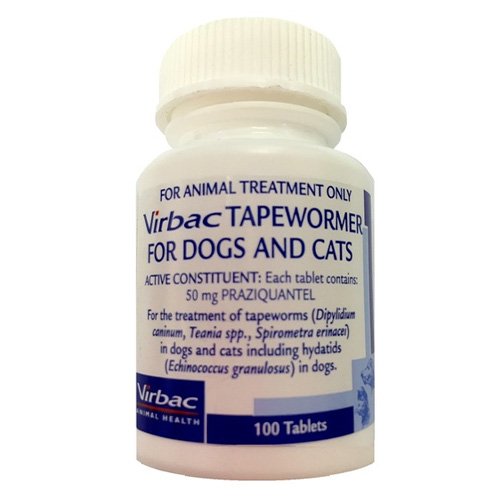 Virbac Tapewormer For Dogs  250 Tablet