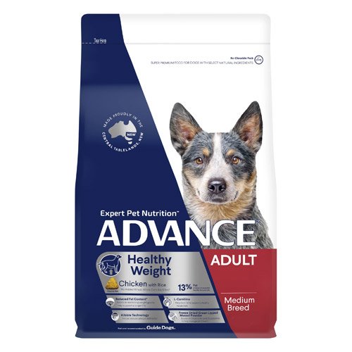Advance Healthy Weight Adult Medium Breed Chicken with Rice Dry Dog Food