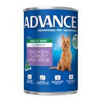 Advance Adult Dog All Breed with Chicken, Turkey & Rice Cans