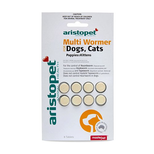 ARISTOPET Multiwormer Tablets Dog and Cat