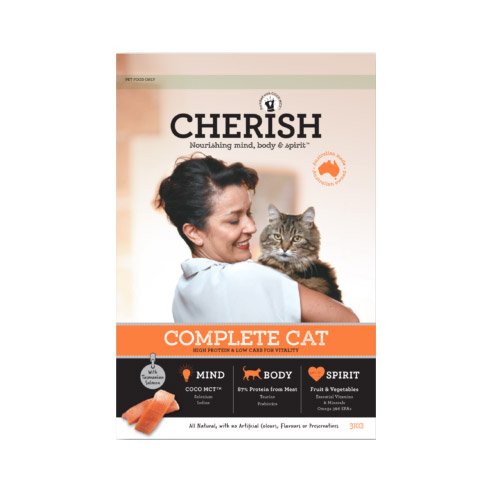 Cherish Complete Cat Adult Salmon And Chicken Dry Cat Food