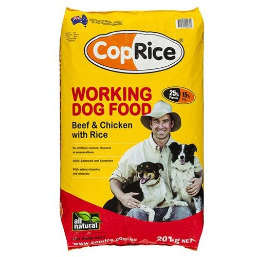 CopRice Adult Working Beef, Veg & Brown Rice  Dog Food