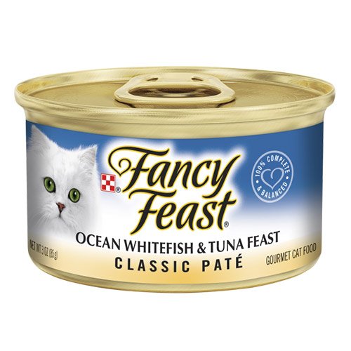 Fancy Feast Cat Adult Classic Whitefish & Tuna