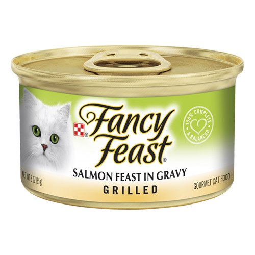 Fancy Feast Cat Adult Grilled Salmon Feast in Gravy