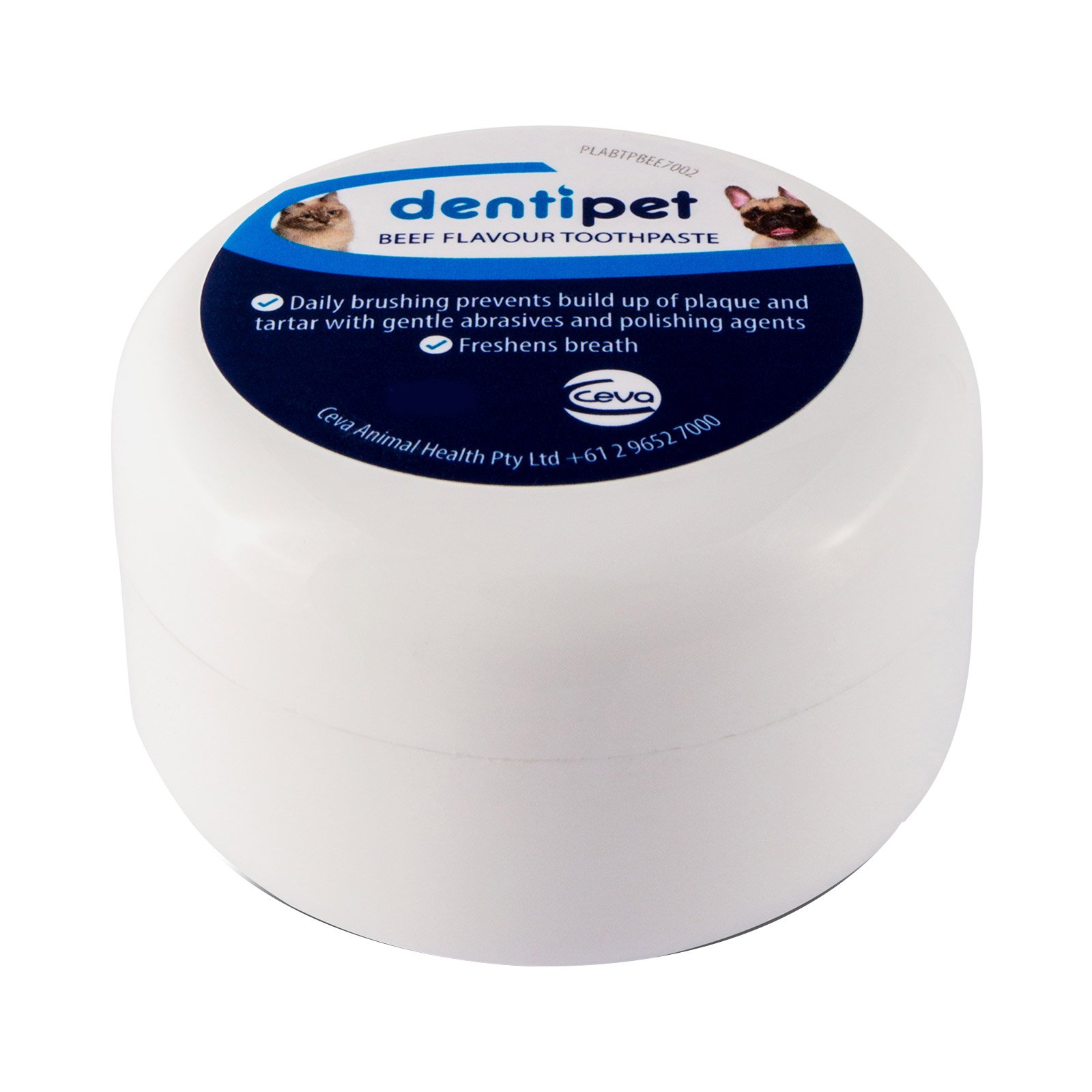 Dentipet Toothpaste For Dogs And Cats 70 Gm Beef Flavour 1 Pack