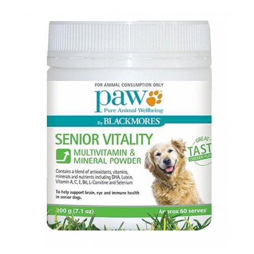 PAW Senior Vitality Powder